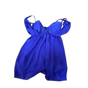 Cacique purple‎ babydoll lingerie